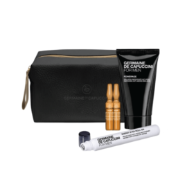 For Men Kit Powerage Energizing Anti Age Emulsion+  Eye Roll On + 2 Hair Ampoules